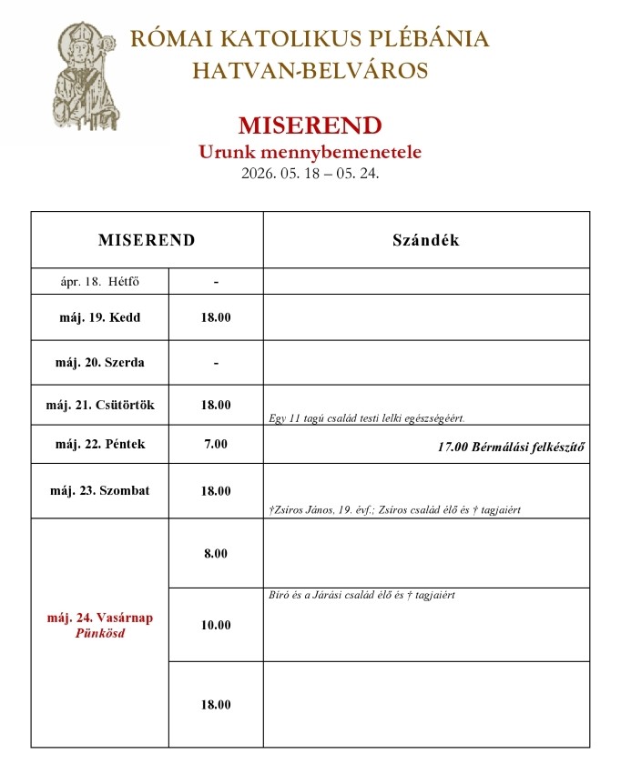 Miserend
