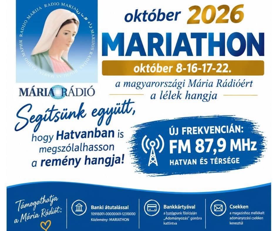 Mária Rádió Hatvanban!